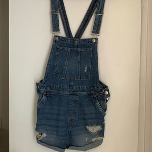 short overalls